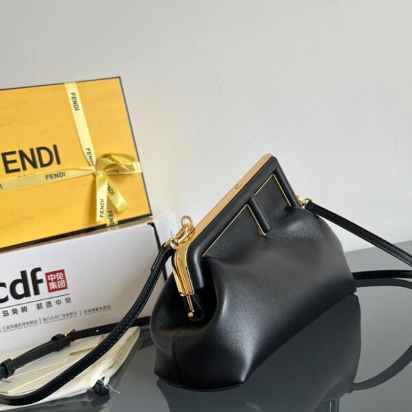 Fendi Bag Knitte Fabric Women Handbag -  black - Image 3