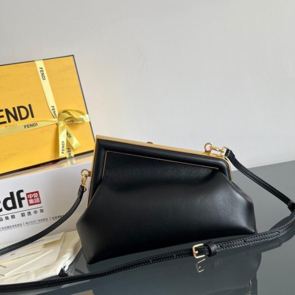 Fendi Bag Knitte Fabric Women Handbag -  black - Image 4