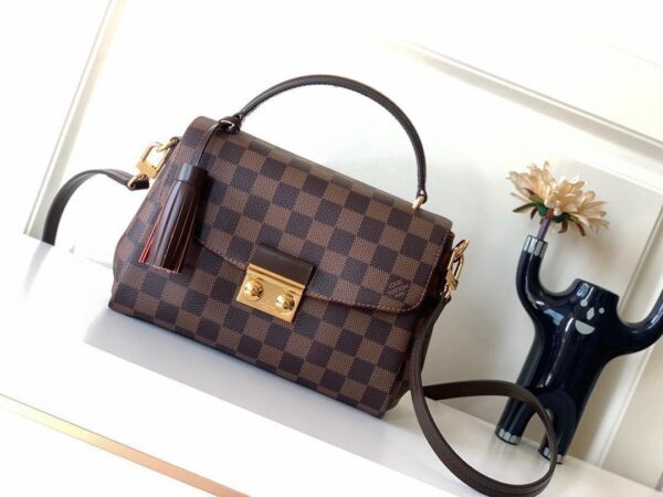 Louis Vuitton  bag - check Brown