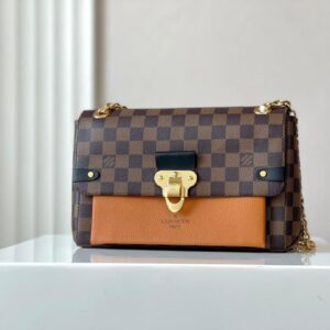 Louis Vuitton  bag - check Brown and orange