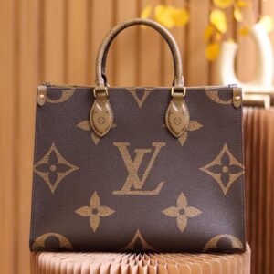 Louis Vuitton  single handbag- check Brown