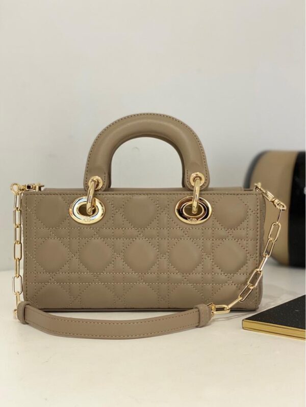 Dior Messenger Bags Women Leather Handbags Bags for Women Sac a Main Ladies hair ball Hand Bag - Image 4