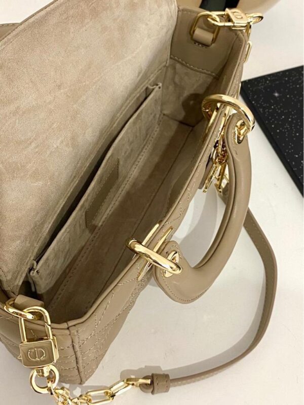 Dior Messenger Bags Women Leather Handbags Bags for Women Sac a Main Ladies hair ball Hand Bag - Image 8