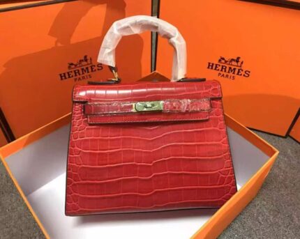 Red Hermès Mini Kelly bag