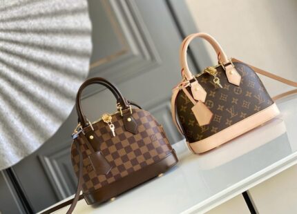 Louis Vuitton Alma BB handbag in the Damier Ebène