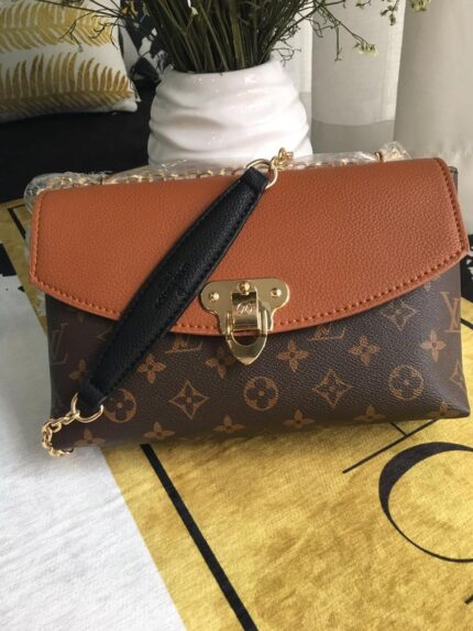 Louis Vuitton Saint-Placide shoulder bag monogram canvas with brown