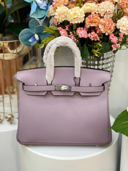 Hermes Birkin togo Lavender purple Silver