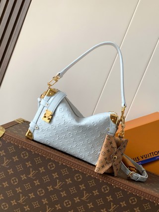 Louis Vuitton Side Trunk MM bag in White