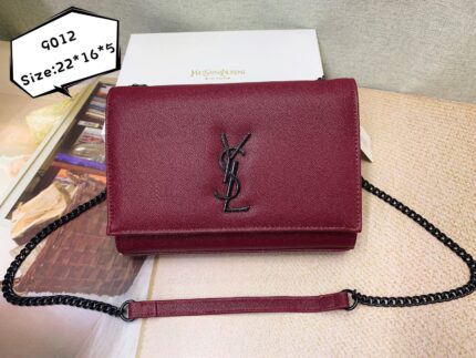 Saint Laurent Kate shoulder bag in red