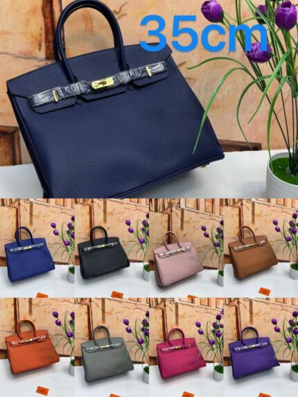 Hermes Birkin-style handbag