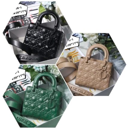 Lady Dior My ABCDior bag in a sand beige color,