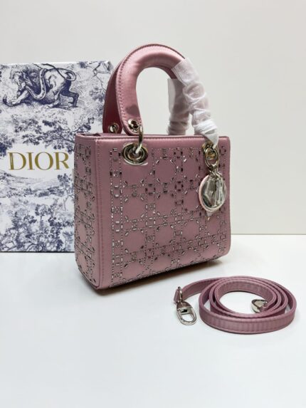 Dior Studded Cannage Lady Dior bag