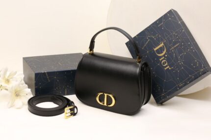 Dior Montaigne Avenue Top Handle Bag Blue