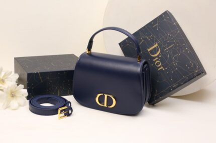 Mini Dior 30 Montaigne bag, black high-quality