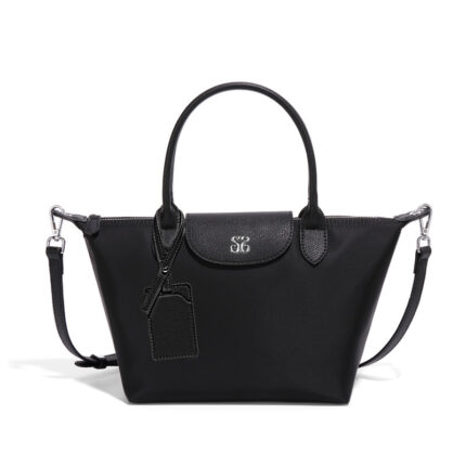Longchamp Le Pliage Xtra small leather handbag in black
