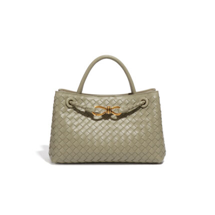 Bottega Veneta Andiamo bag in the signature Intrecciato woven leather