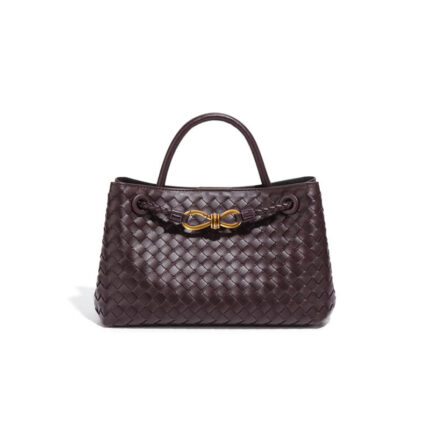 Bottega Veneta Andiamo bag in the signature Intrecciato woven leather