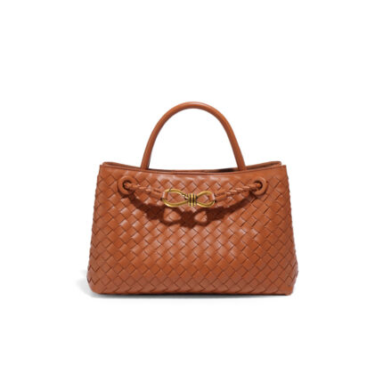 Bottega Veneta Andiamo bag in the signature Intrecciato woven leather